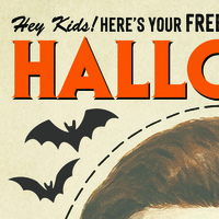 Halloween Boogeyman Mask Art Print - Thumbnail 7