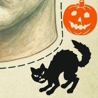 Halloween Boogeyman Mask Art Print - Thumbnail 8