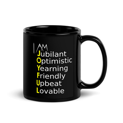 I Am Joyful Word Power Mug