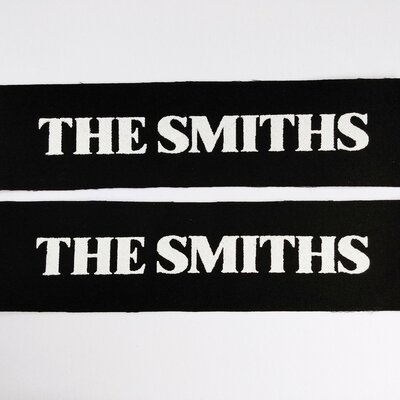 The smiths goth punk sew-on patches