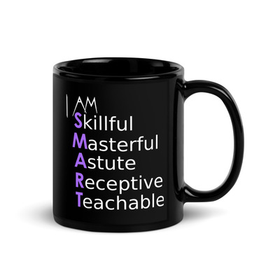 I am smart word power mug