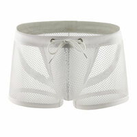 Sexy Fishnet Hollow Straps Athletic Supporter Knickers Crossdress Men's Lingerie Trunks Underpants Underwear Thongs Boxers Briefs  - Thumbnail 9