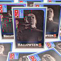 Domino's Pizza - 1989 Three (3) Card Horror Custom Trading Card Set - Thumbnail 5