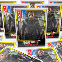 Domino's Pizza - 1989 Three (3) Card Horror Custom Trading Card Set - Thumbnail 3