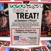 Domino's Pizza - 1989 Three (3) Card Horror Custom Trading Card Set - Thumbnail 8