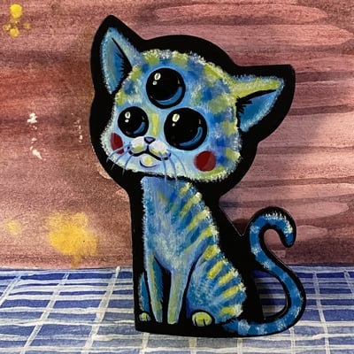 ROCKET DOG Alien Kitty Magnet