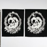 Snow White & Queen Apples Punk Sew-on Patches - Thumbnail 1