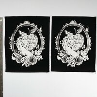 Snow White & Queen Apples Punk Sew-on Patches - Thumbnail 3