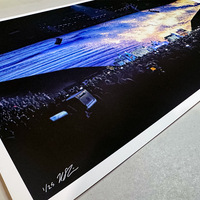 "Wreckage" Vancouver 24.05.06 - Pearl Jam Dark Matter Tour - large giclée print 24" x 16" - Thumbnail 3