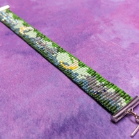 Pixel Bracelet - Bats & Moons (Flaw Discount) - Thumbnail 2