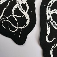 Octopus Steampunk Sew-on Patches - Thumbnail 2