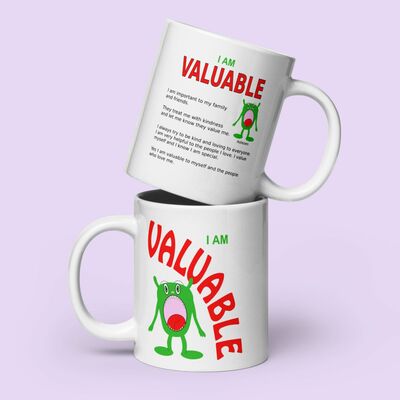 Valuable self talk mug