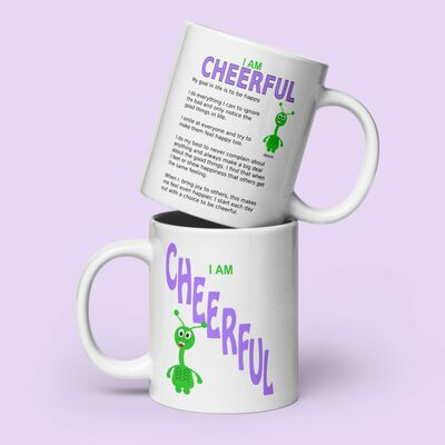 Cheerful energy mug