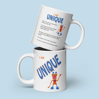 Unique daily affirmations mug