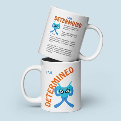 Determined mug