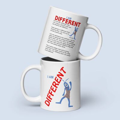 A different mindset mug