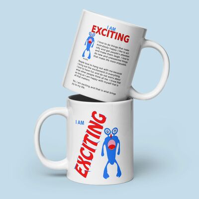 Exciting energy mug