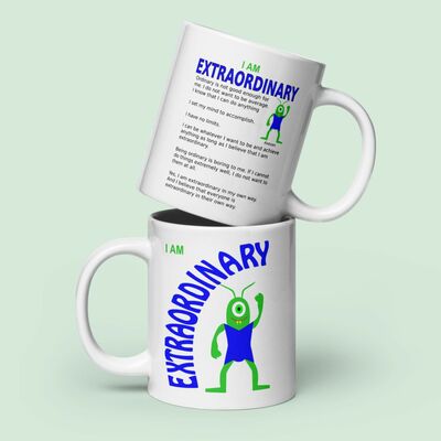 Extraordinary mindset mug