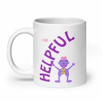 Cute Helpful Character Cup - Thumbnail 1