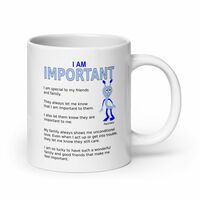 Important Daily Worth Mug - Thumbnail 2