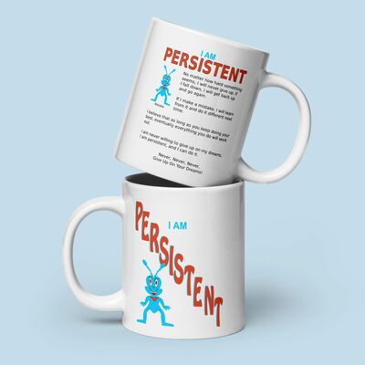 Persistent daily strength mug