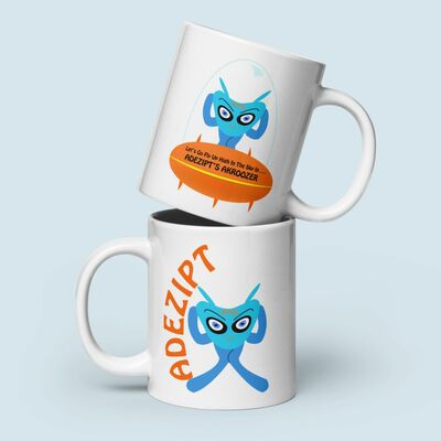 Cute Space Friends Mug