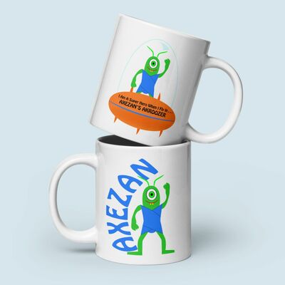 Space car adventure mug