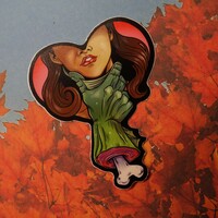 Wet Daddy (keychain, earrings, sticker, sold seperatly)  - Thumbnail 3