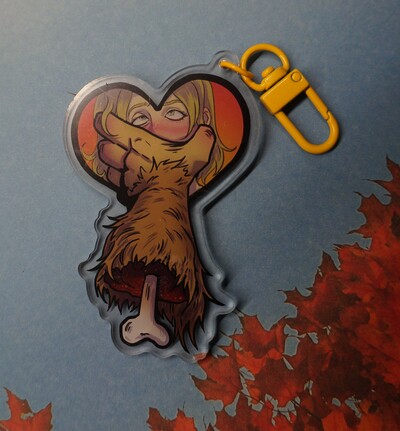 Big Daddy (keychain, earrings and sticker sold seperatly) 