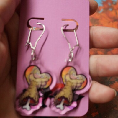 Big daddy (keychain, earrings and sticker sold seperatly)