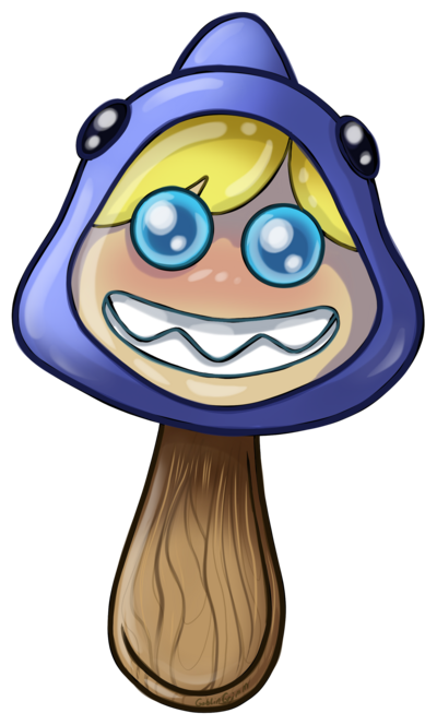 Sharkie Popsickle sticker