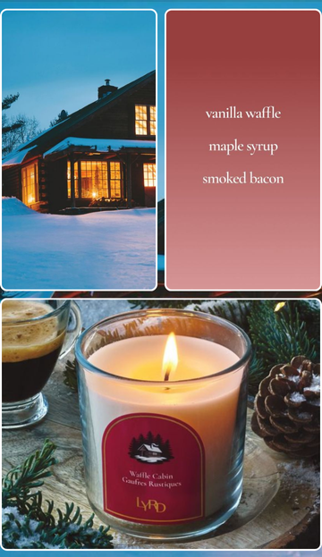 LYRD Waffle Cabin Candle