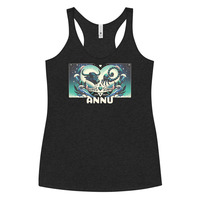 ANNU - TAURUS IN SCORPIO Women's Racerback Tank - Thumbnail 3