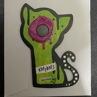 PORK CHOP Kitty Magnet - Thumbnail 2