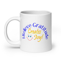 Gratitude Creates Joy Mug - Thumbnail 1