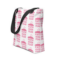 FAITH OVER FEAR Tote bag - Thumbnail 1
