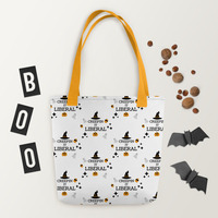 CREEPIN IT LIBERAL HALLOWEEN Tote bag - Thumbnail 7