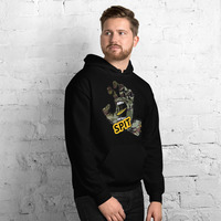 SPIT - SHOUTING HAND Unisex Hoodie - Thumbnail 9