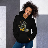 SPIT - SHOUTING HAND Unisex Hoodie - Thumbnail 36