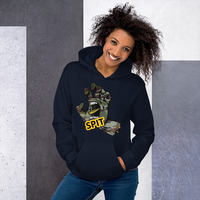 SPIT - SHOUTING HAND Unisex Hoodie - Thumbnail 44