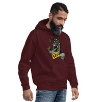 SPIT - SHOUTING HAND Unisex Hoodie - Thumbnail 53