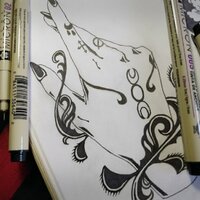 Witch hand & Venus Fly Trap Wiccan Goth Sew-on Patches - Thumbnail 4