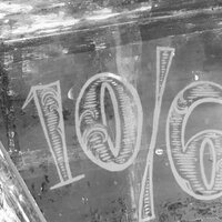 Alice in Wonderland Mad Hatter 10/6 Label Steampunk Sew-on Patches - Thumbnail 4