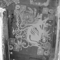 Fox Mask with Chrysanthemum, Bats & Skulls Japanese Goth Sew-on Patches - Thumbnail 6