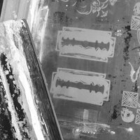 Razor Blades Goth Punk Sew-on Patch Sets - Thumbnail 4