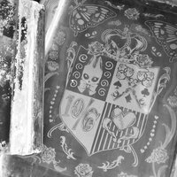 Alice in Wonderland Crest Kawaii Steampunk Sew-on Back Patches - Thumbnail 5