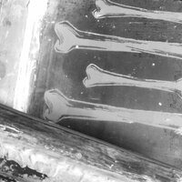 Bones Goth Punk Sew-on Patch Sets - Thumbnail 5