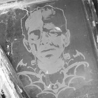 Zombie Frankenstein & Bat Wings Horror Punk Sew-on Patches - Thumbnail 4