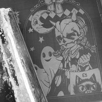 Trick or Treat Girl & Ghosts Kawaii Punk Sew-on Patches - Thumbnail 7