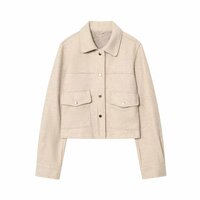 Street fashion short woolen jacket - Thumbnail 1